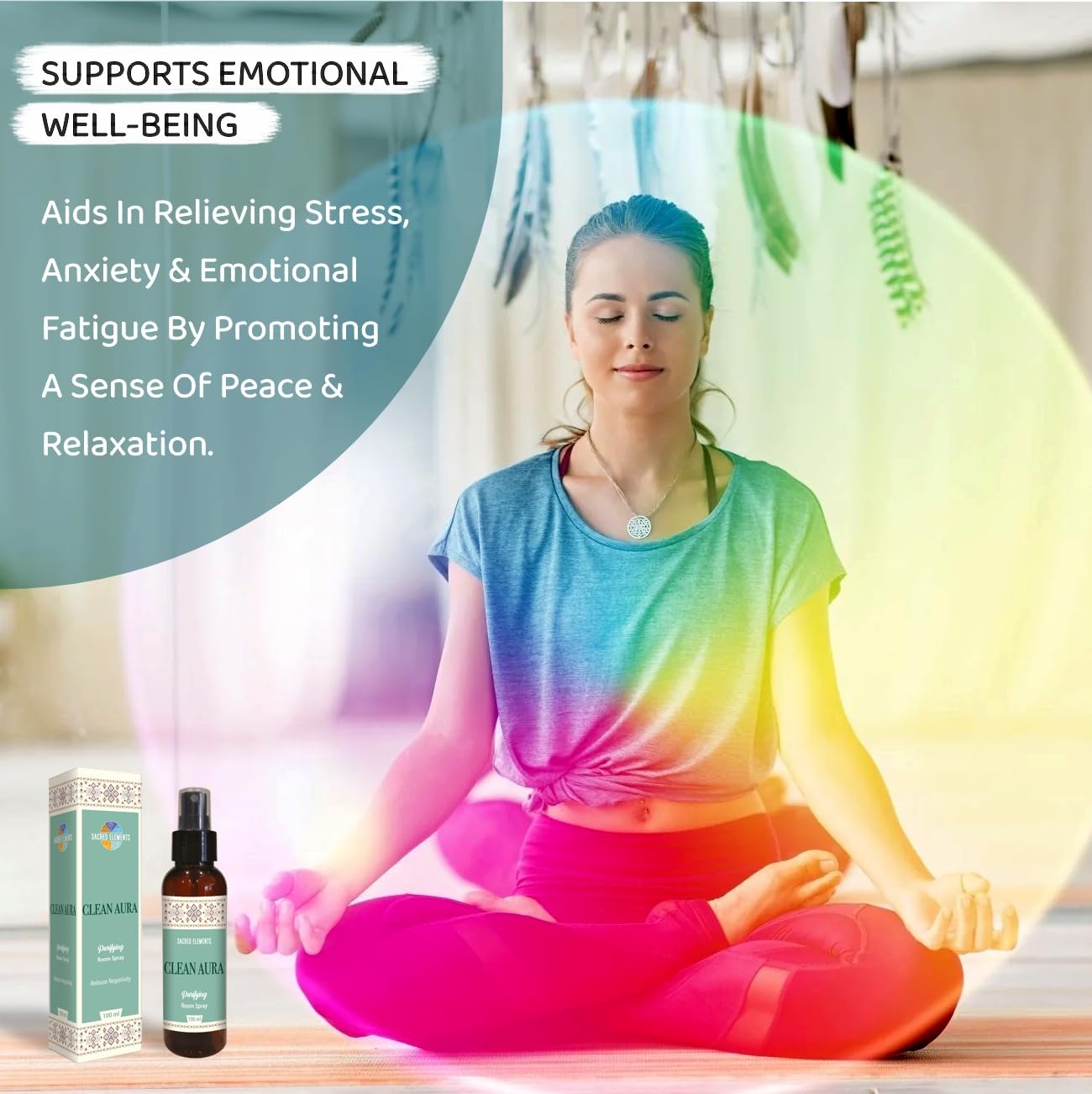 Amazon.com: Sacred Element's Clean Aura Room Spray | Natural